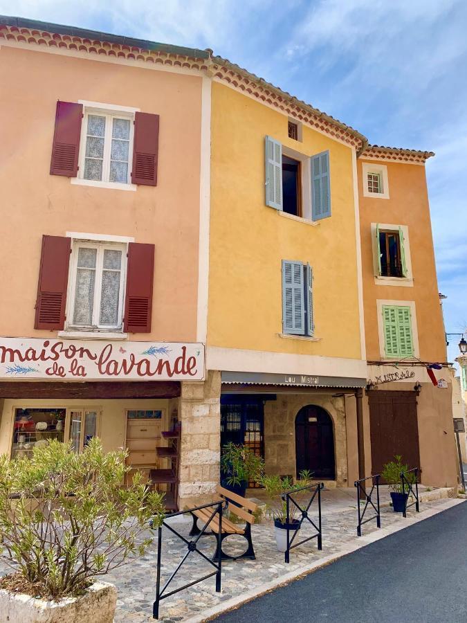 Lou Mistral Hotel Moustiers-Sainte-Marie Buitenkant foto